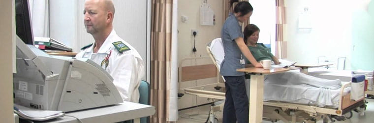 Admission & Discharge Lounge.